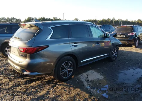 2017 Infiniti Qx60 из США, поврежденный, VIN 5N1DL0MM5HC505687